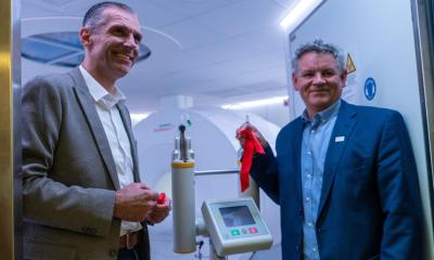 Injecteur moyen de contraste IRM pour la clinique dans les Andes