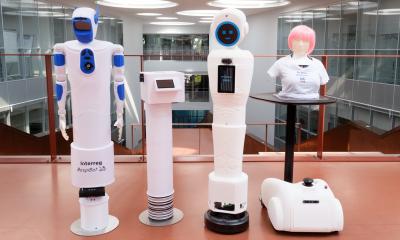Les « HospiBots » aident le personnel hospitalier